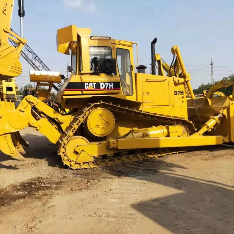 Горячая Распродажа бульдозер хорошее состояние б/у оригинальный Caterpillar Cat D7 D7H для