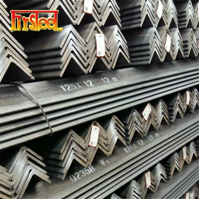 Fence Windows Easy Bending Cutting Punching Welding ANSI Standards Hot Rolled ASTM A36 Black Steel Angle Iron Bar 2x2 Sizes