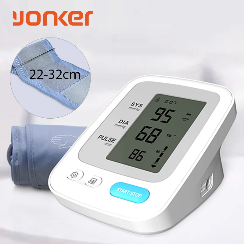 Yonker Portable Cuff upper arm type automatic a meter bp machine sphygmomanometer bp monitor digital blood pressure monitor