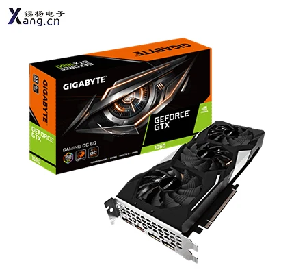 
GeForce GTX 1660 GAMING OC 6G Equipped with 6GB GDDR5 192 bit high-speed video memory 