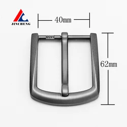 Черная металлическая пряжка из цинкового сплава с логотипом на заказ оптом