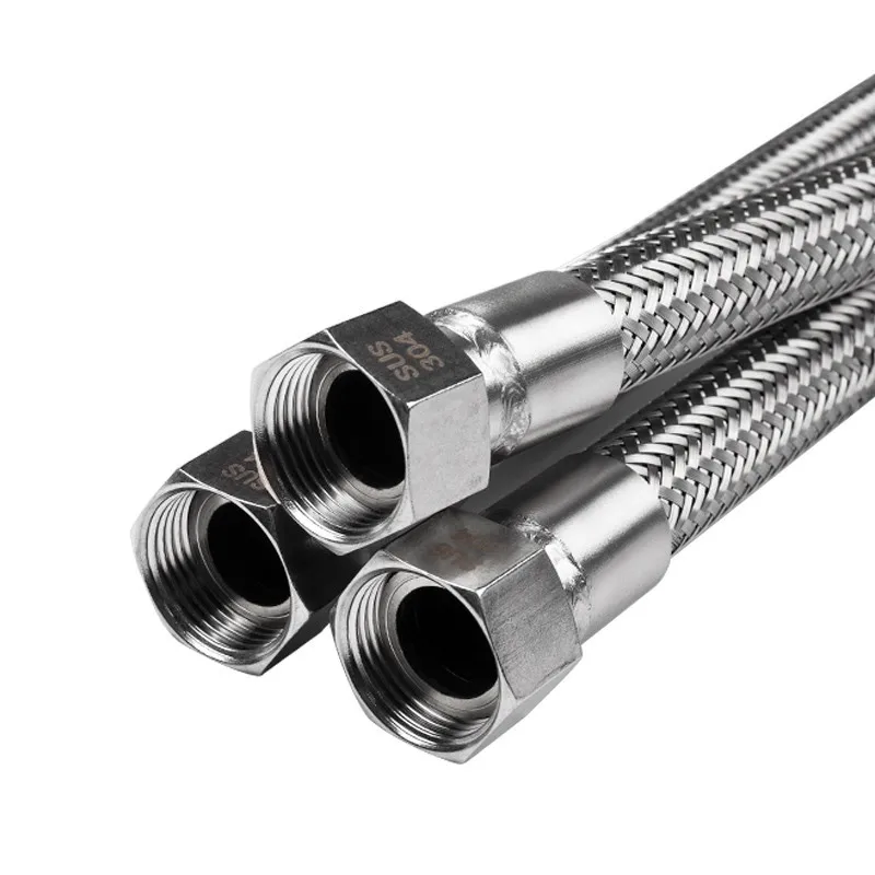 High Pressure Metal Braided Hose Ss304 Stainless Steel Flexible Pipe/hoses/tubes