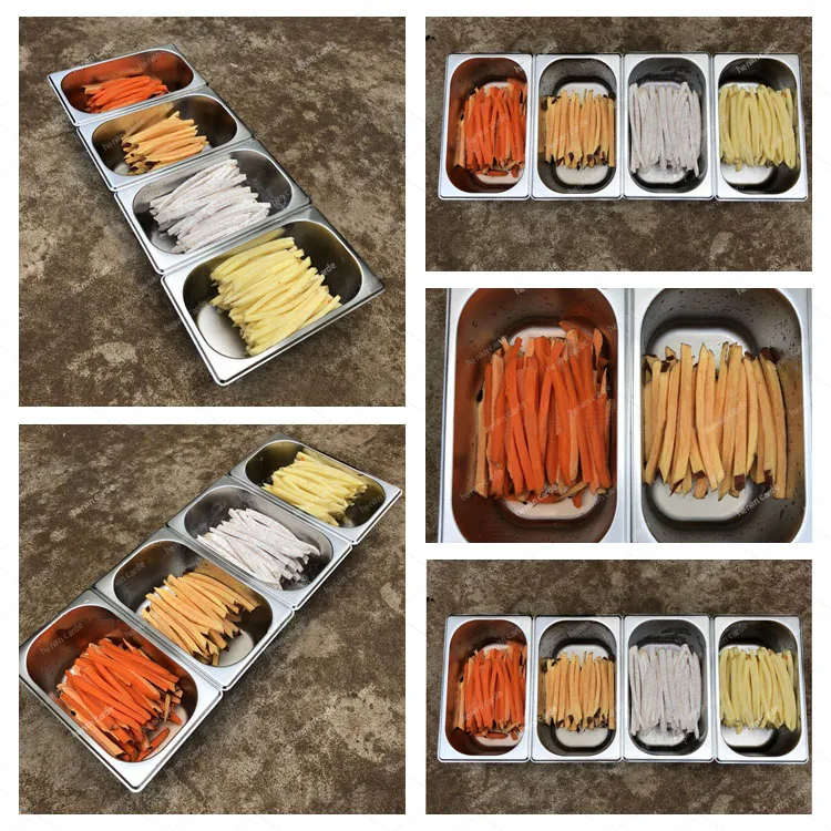French fries machine cutter chips potato making machine electric vegetable cube potato cutting machine