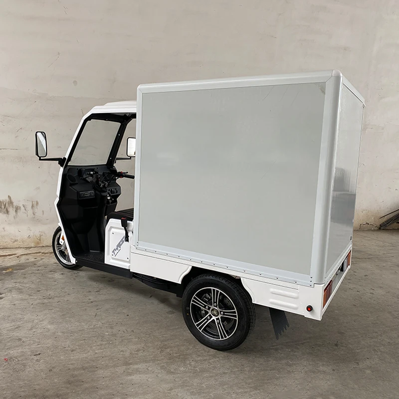 EEC Certificate 3KW &4.5KW Motor Electric Tricycle with 72V 100AH Lead Acid Battery Max Speed 45KM/H Long Range for Cargo