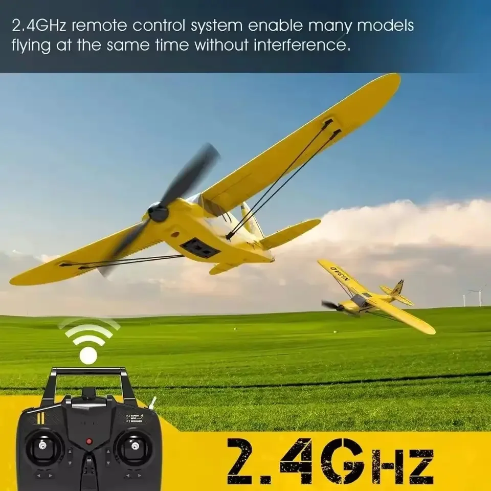 Volantex 76114 3CH RC Glider RTF Remote Control Airplane Outdoor RC Trainer Plane Epp Foam Plane
