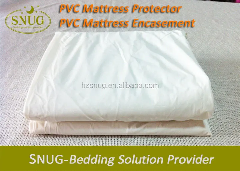 Customised Size Hypoallergenic Soft Quilted Fitted Mattress Cover vinyl Waterproof Bedbug Protector