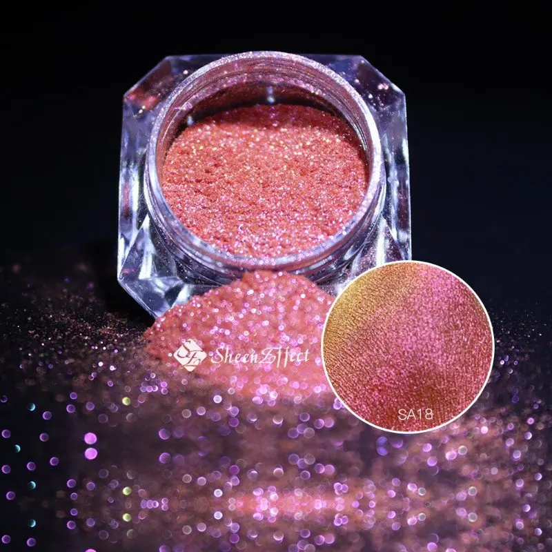 Latest chameleon eyeshadow pigment pearl powder for lips