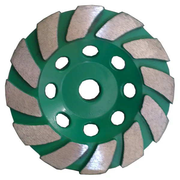 4 Inch tool part abrasive tool diamond single row grinding disc cup wheel for granite marble concrete terrazzo
