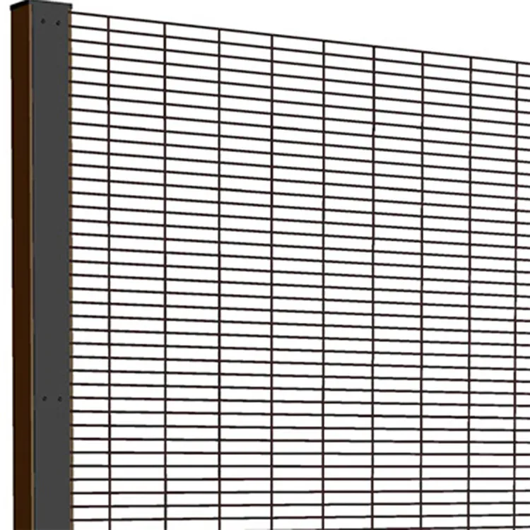 Easy assembly widely used 3d galvanized and powder coated welded wire mesh high security 358 fence