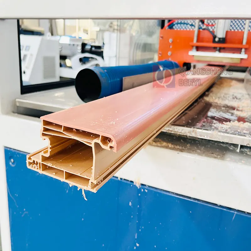 Factory supply Good Price  Upvc Pvc Wpc Door Window Frame Profile Making Machine / Extrusion Production Line/ Extruder Equipment