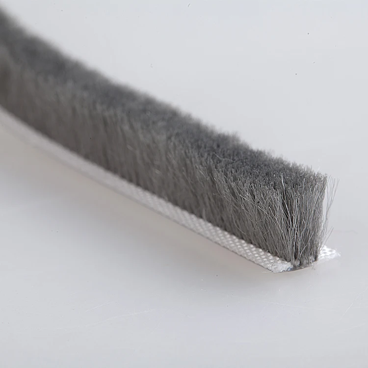 Silicone brush Seal Dust-Proof mohair weather strip