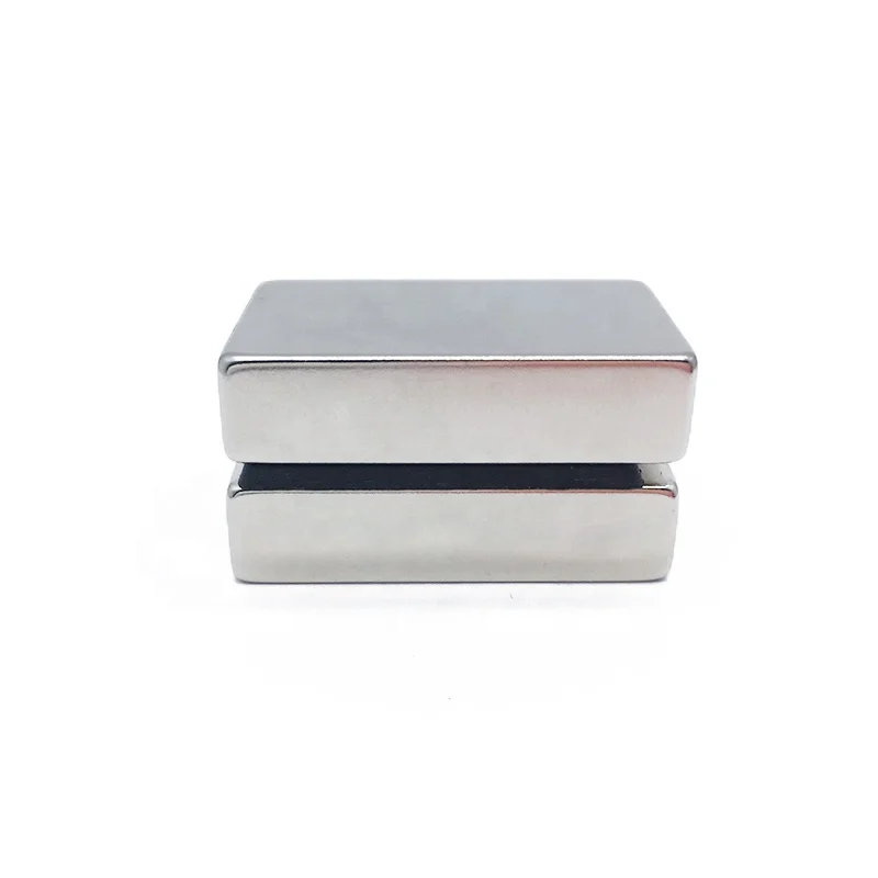 Custom Zinc Rectangular Shapes Magnet Composite Block NdFeB Magnet