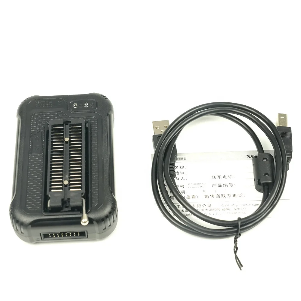 XGECU T48 (TL866-3G) программист с 27 адаптер Поддержка 28000 + ИС для SPI/ни/NAND флэш-накопитель/памяти на носителе EMMC BGA/тсоп/SOP/PLCC