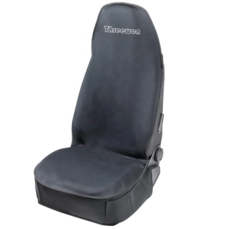 Factory Wholesale Universal fit Waterproof Thermal neoprene seat cover with tool pocket Neoprene seat covers for Car seat
