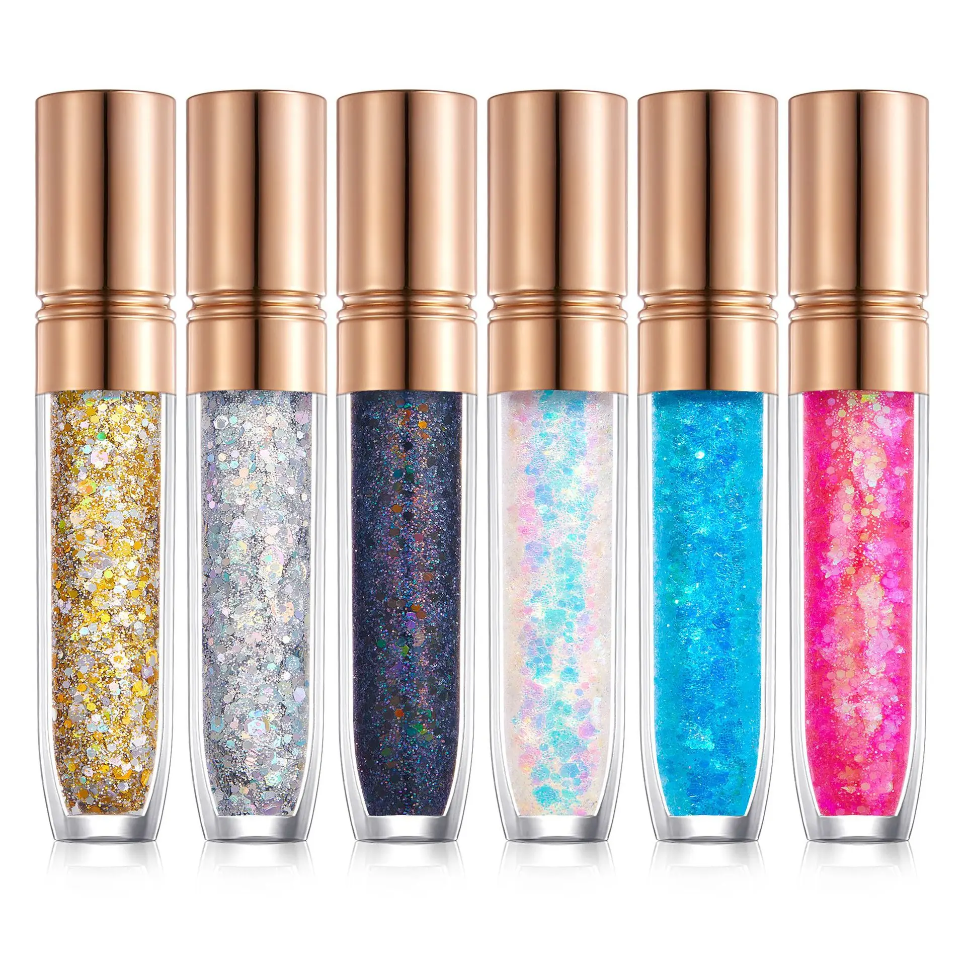 Shimmering Gel Eyeshadow Makeup Cream Wholesale Glitter Pigment Body Holographic Glitter Eyeshadow Gel