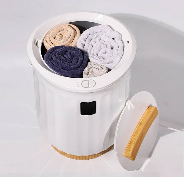 Hot Freestanding Electric Large Heating Towel Warmer Spa Bucket Style Heated Towel Warmer