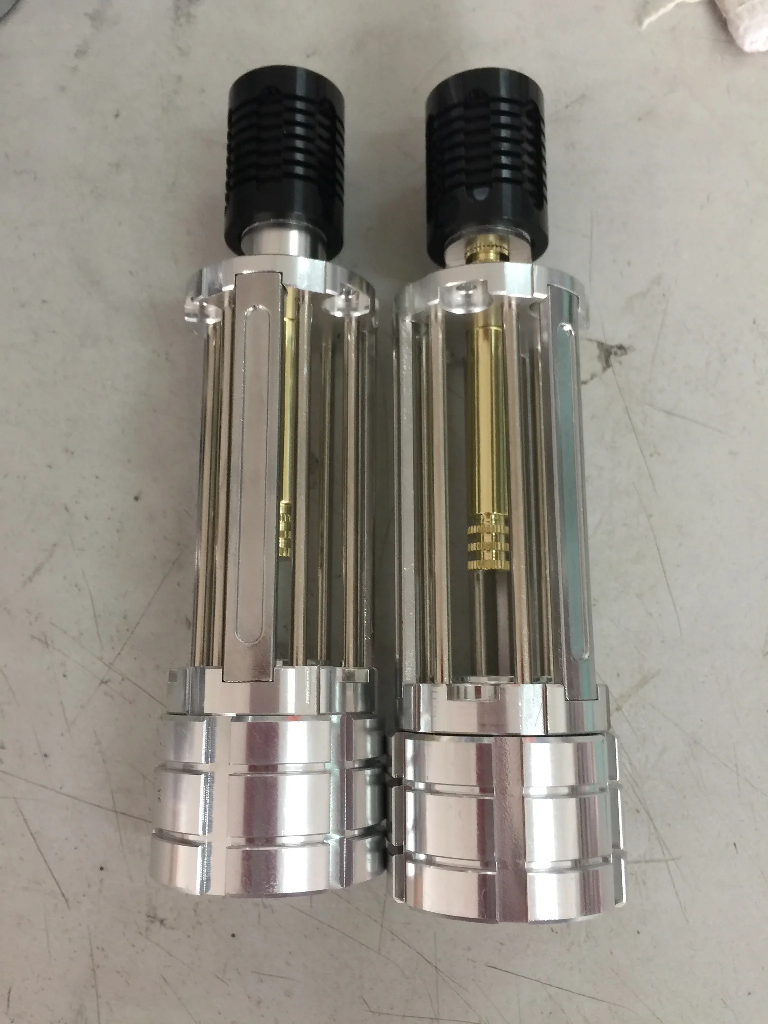 Paipu custom Graflex Crystal Reveal Kit Lightsaber metal hilt with high quality and wholesale price