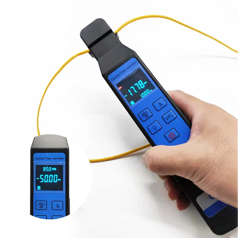 Wholesale Factory Price FTTH Drop Fiber Optic Fiber Identifier Fiber Detector Cable Tester 800-1700nm