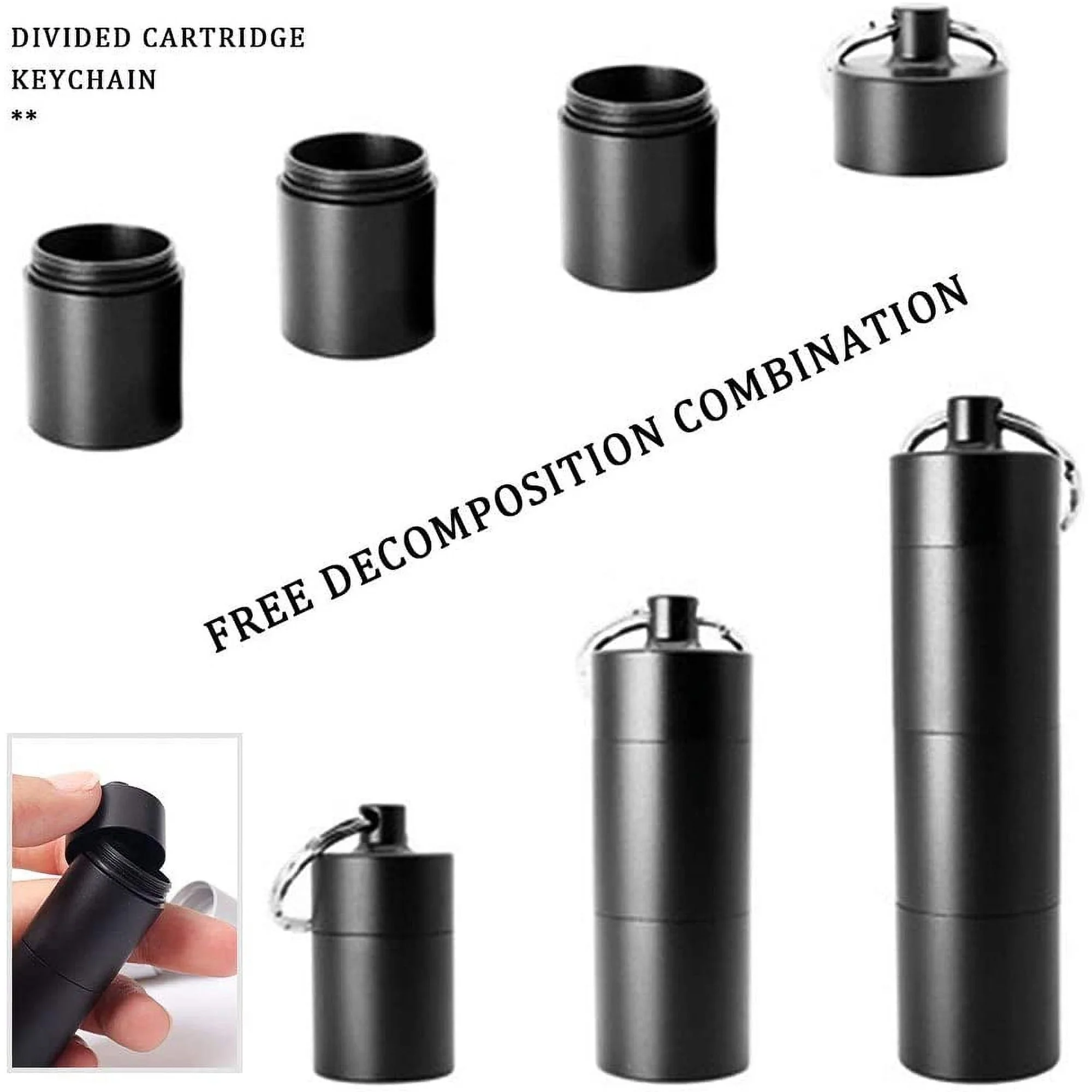 Metal mini pill box easy to open in bulk rotatable capsules 7 days 7 boxes portable medical