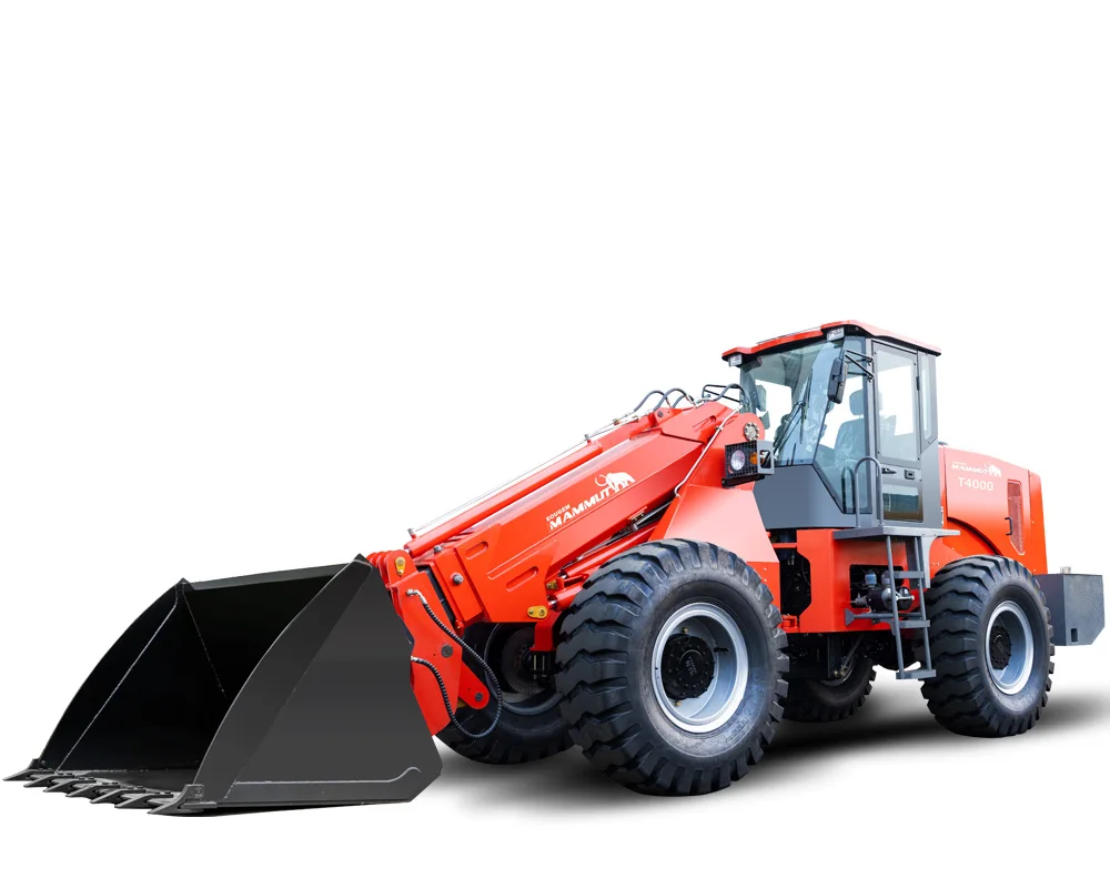 Telescoping loader 4.0 Ton 4.5 Ton Farm Agricultural Machinery Maintain lifting mini telescopic loader