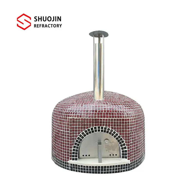 Factory Price Wood Burning Pizza Ovens Shaped like Refractory Bricks for Outdoor and Household Use