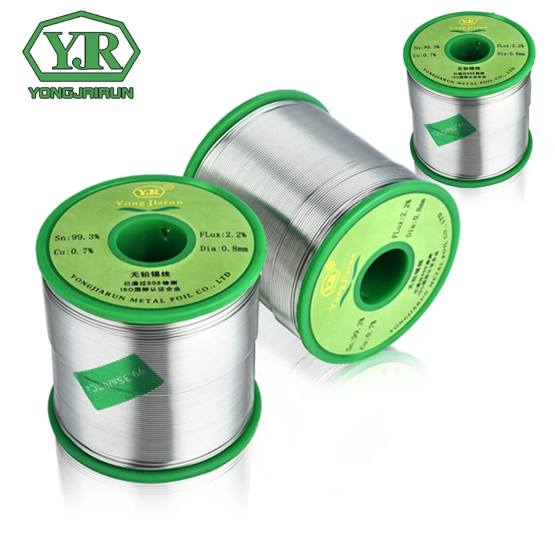 Yongjiarun Оловянная проволока для припоя Прямая продажа с завода 1000 г специальная печатной платы