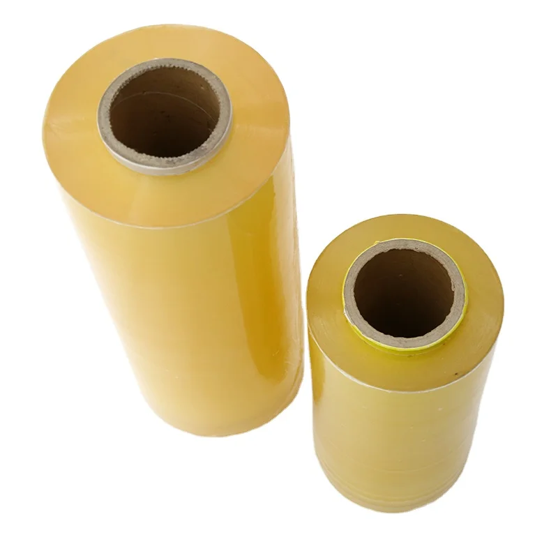 Food Grade PVC Cling Film Jumbo Roll Soft and Moisture-Proof Plastic Wrap to Keep Fruits and Vegetables Fresh