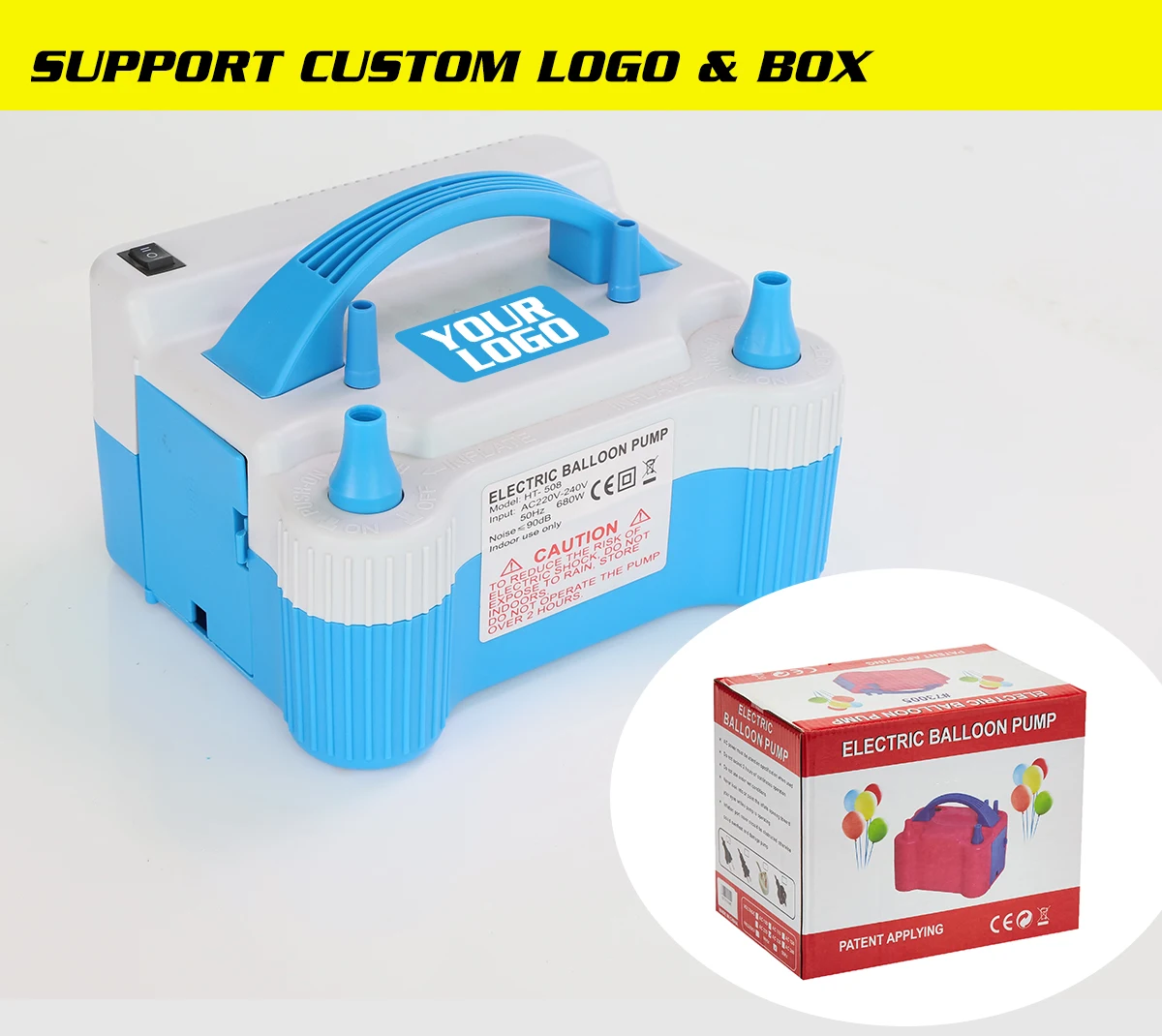 electric air pump electric balloon pump balloon stuffing machine air pump for balloons