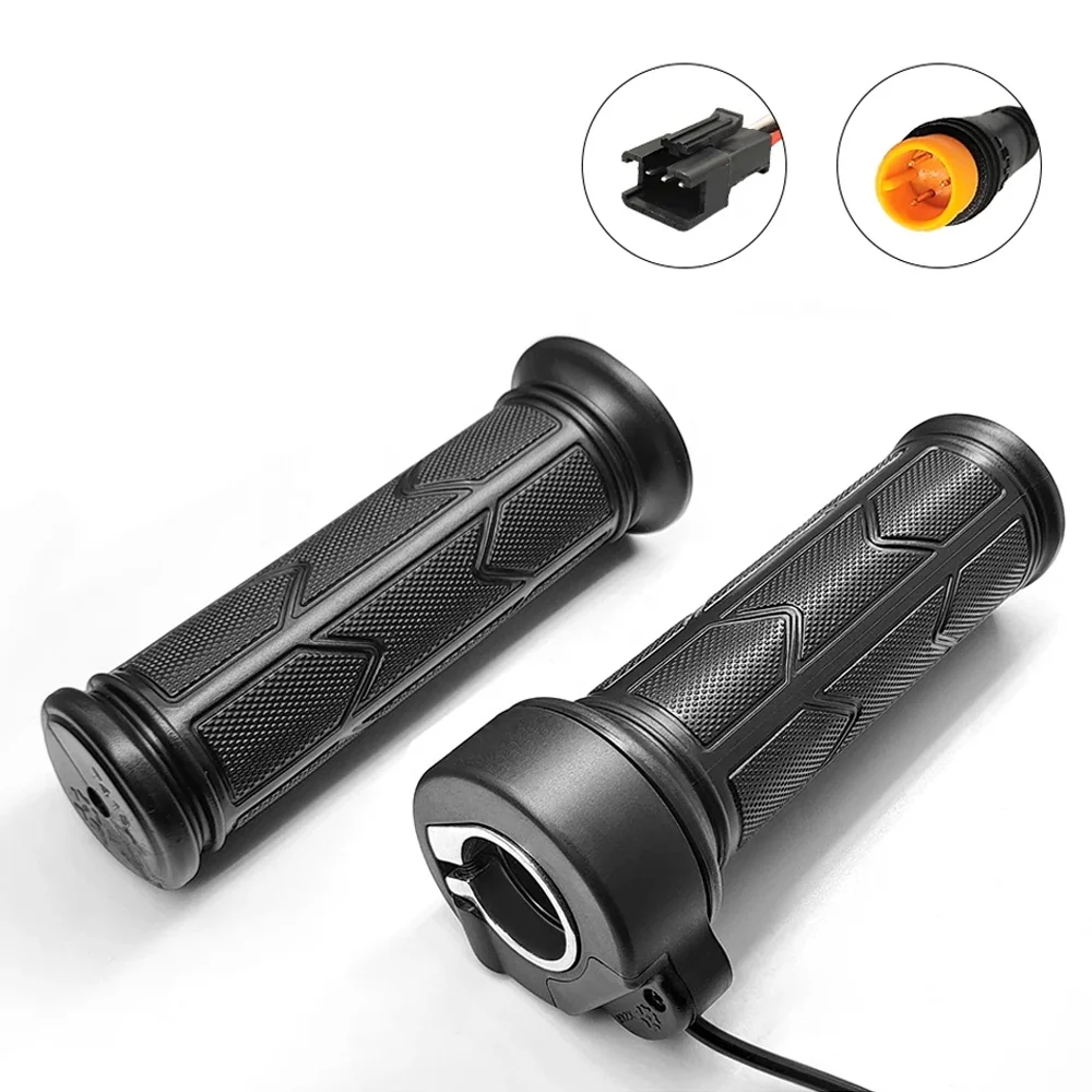 WUXING 192x3 контакта 12V-72V Правая Ручка водонепроницаемый разъем SM полный твист электровелосипед дроссельная заслонка для электрического велосипеда