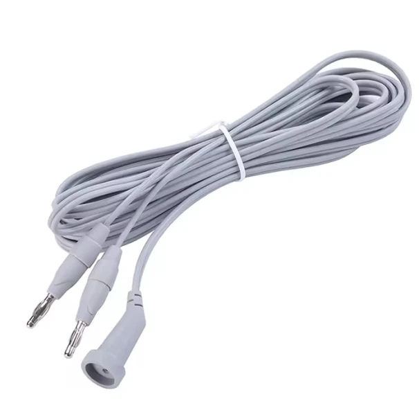 Bayonet Bipolar Forceps Insulated Reusable And Silicon Cable CE ISO Approved Super Fine German Quality Tools