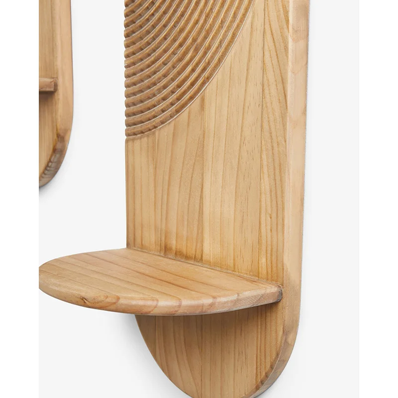 New Design Handmade Vintage Home Decorative Wood Wall Shelf Rustic Wooden Wall Shelf