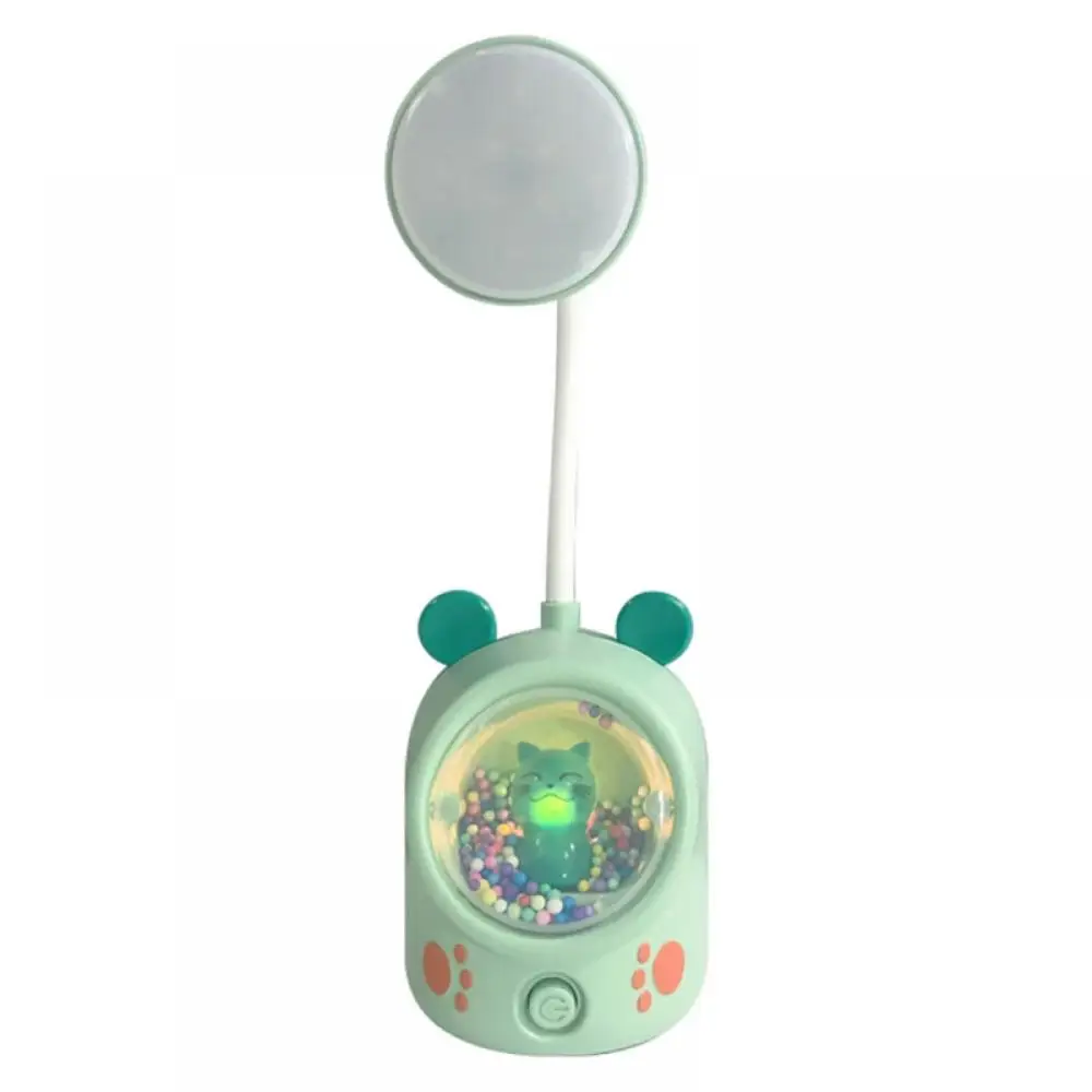Table Night Light for Bedroom Mini Children Cute Cartoon Cat Foldable LED Desk Lamp USB Charging Lamp Reading Light