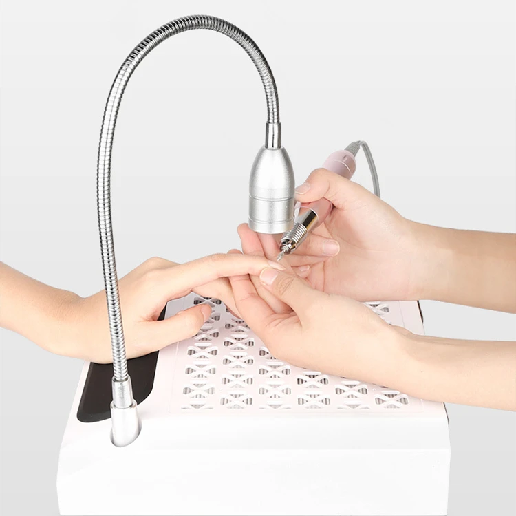 Professional 30000RPM Electric High Power 4 in 1 80w Manicure Tool Nail Drill Table Dust Collector machine for  Gel Nails salon