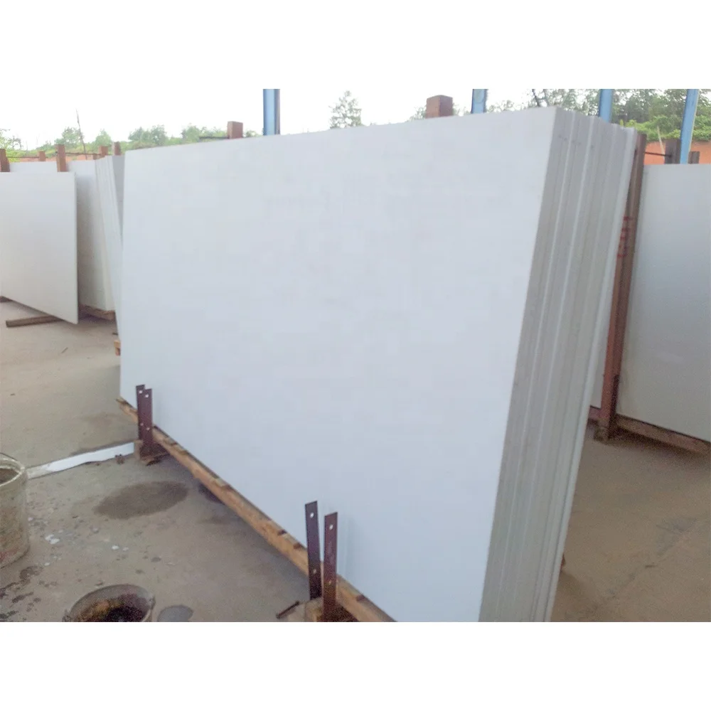 BOTON STONE Standard Hardness Crystal Tiles Cut To Size Crystallized Glass Nano White Marble Stone