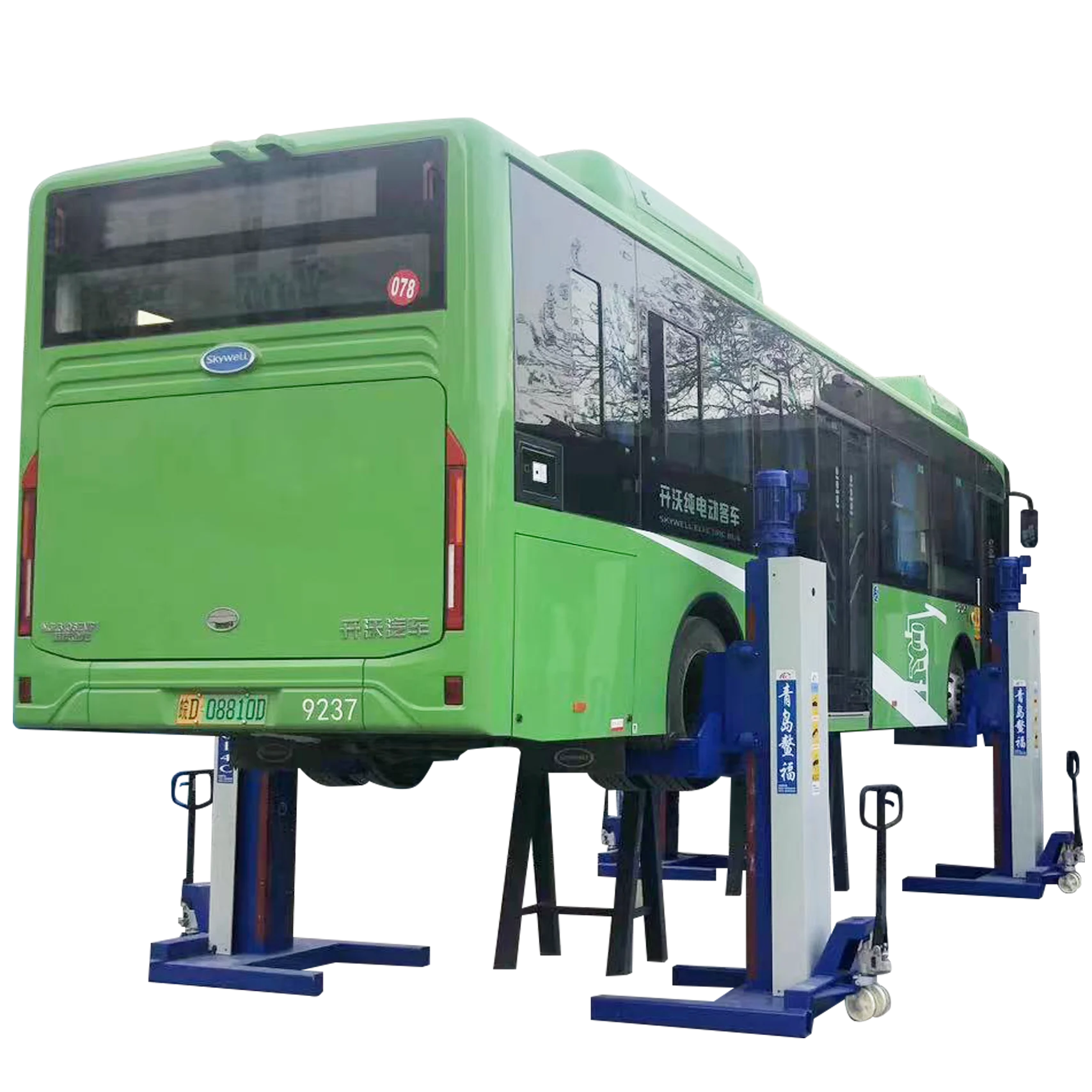 mechanical mobile columns coach lift 10 t, 20 t, 30 t