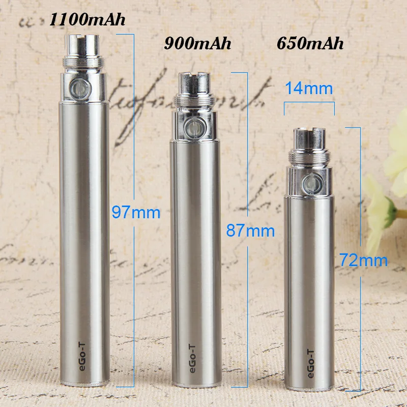 
EGO Twist Vape Pen Batteries Electronic Cigarette Battery 900 mAh. 