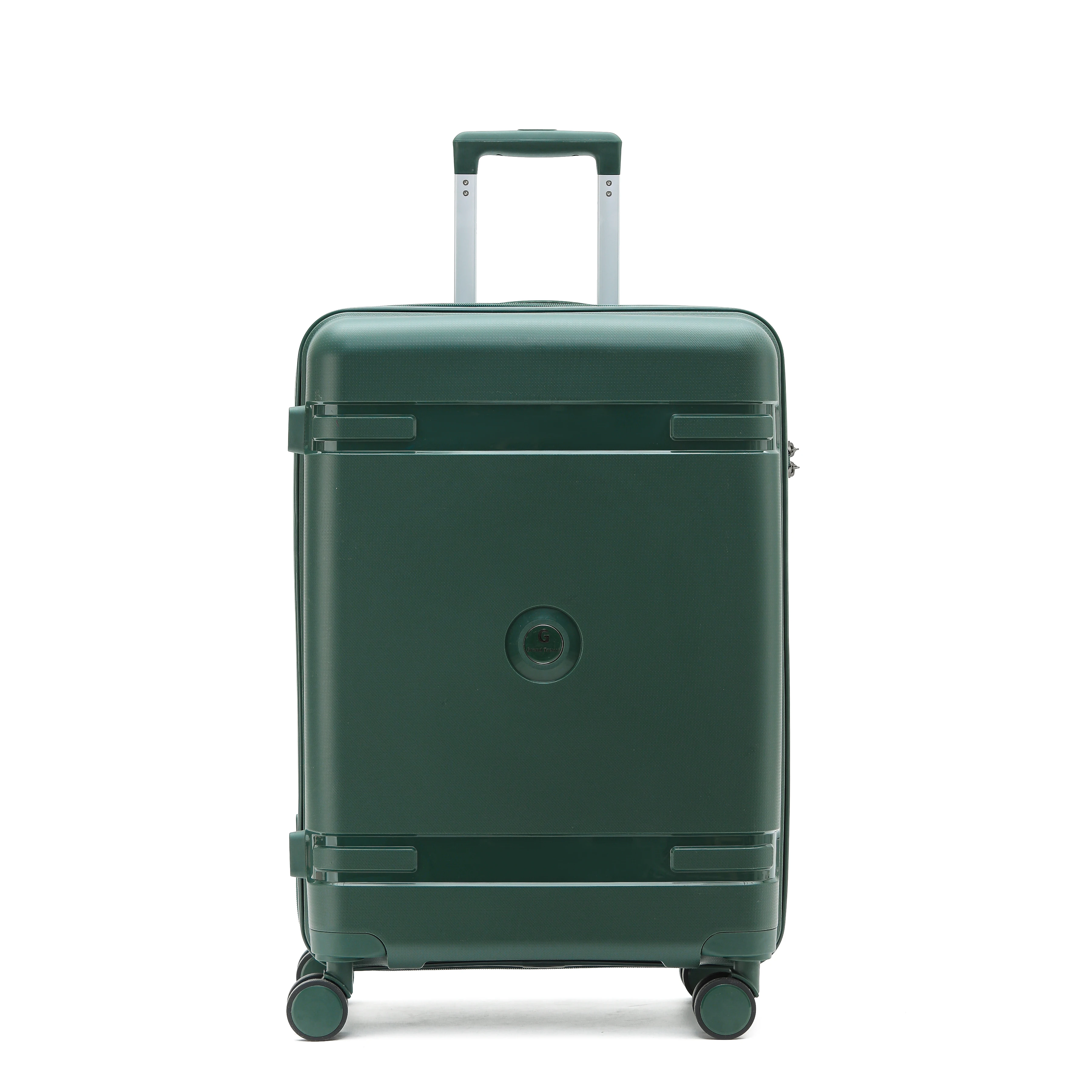 100% PP 4 Piece Trolley Luggage Traveling Suitcases Sets Factory Price Travel Style Luggage Bag Set Carry on Suitcase