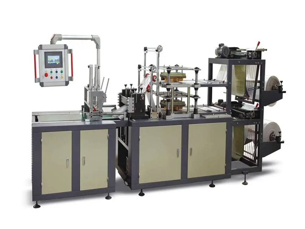 CY-600 one layer Disposable high speed short sleeve Plastic Glove making machine