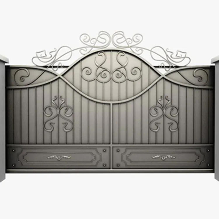 Indian House Wrought Iron Latest Main Gate Designs