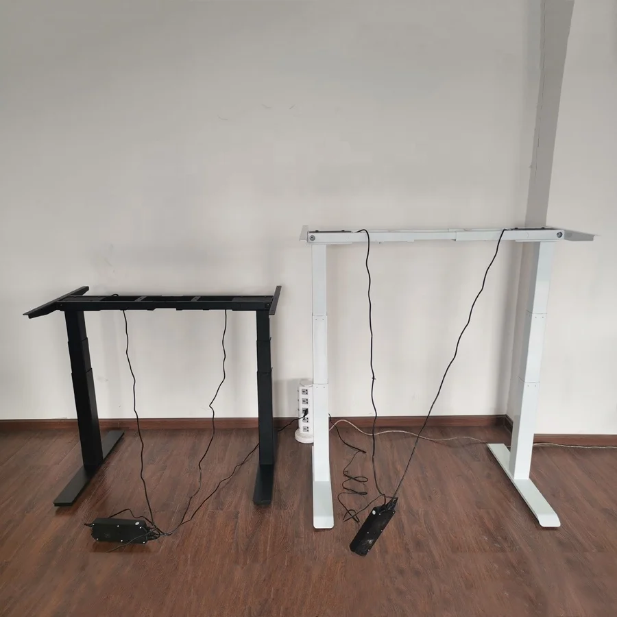 China electric elevator stand worktable bamboo table factory supplier