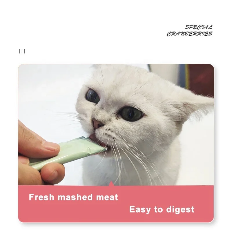 Factory Wholesale High Quality 15g Delicious Cat Bars Cat Food Snack Wet Food