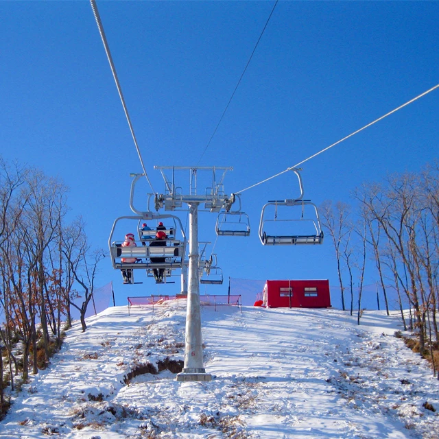 
Four-man ropeway ski for skiing ground ropeway cabins cable car Cableway manufacturer ski touring touring cable ski 