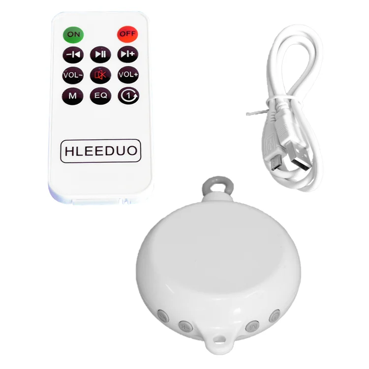 
2021 New Design remote control Battery Music Box Baby Crib Mobile Musical Box 