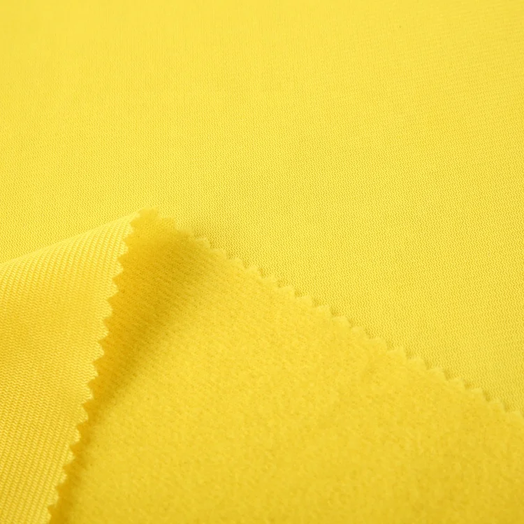 Трикотажная французская махровая флисовая ткань boucle из 100% полиэстера для