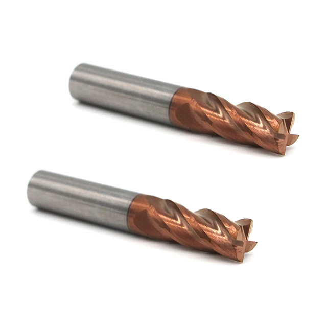 Super Wear-resistant Series Cemented Carbide Standard Milling Cutter End Mill Machining For Steel