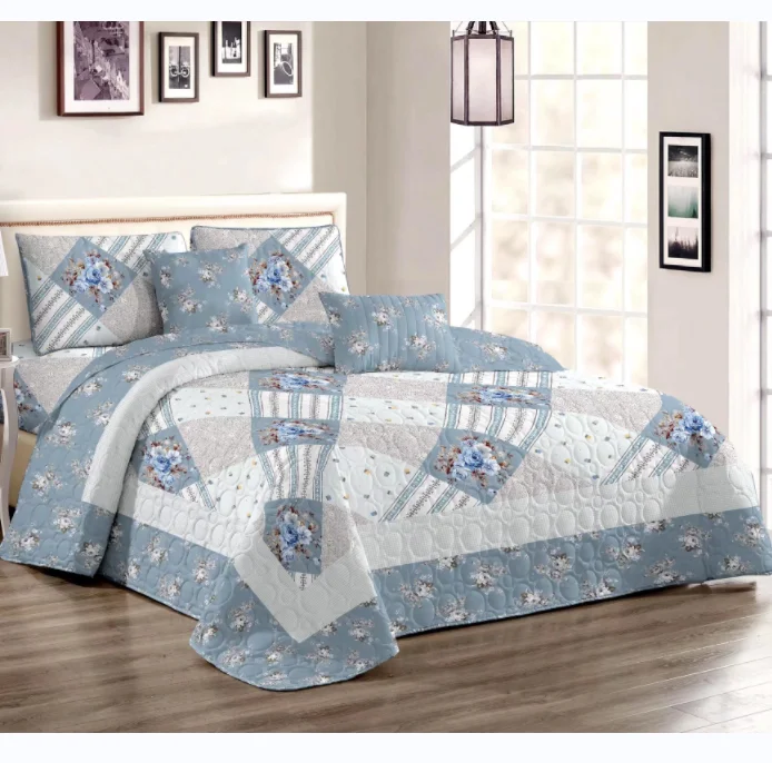 2022 новый стиль king queen полный размер 3 шт. и 4 покрывала Турецкая оптовая продажа