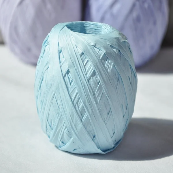 Заводская цена вьетнамская цветная ручная вязальная веревка из рафии на заказ для продажи