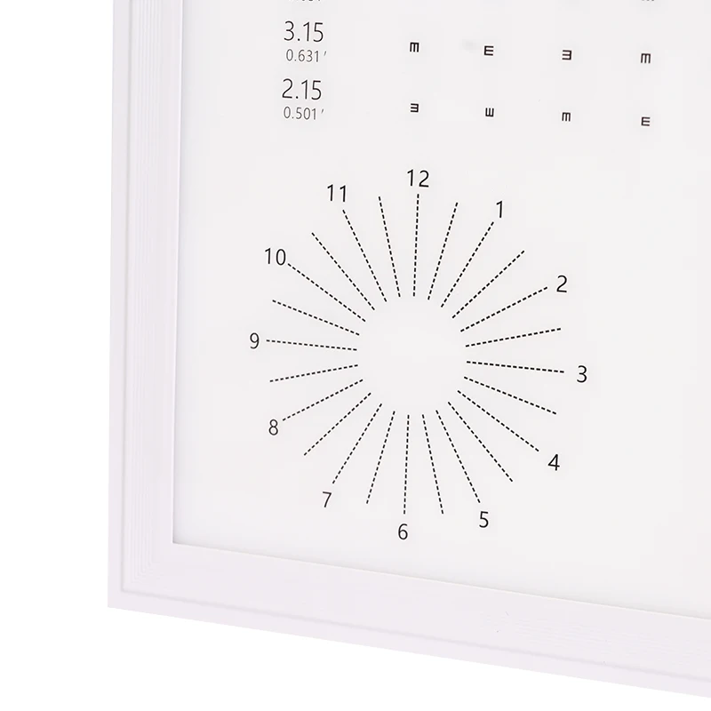 High Quality Aluminum Alloy Frame LED Eye Chart Light Box Led Visual Acuiti Chart Lcd Acuity Chart Distance For Visual Test