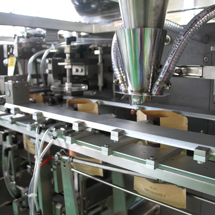 Fully automatic filling tea sachets sachet zipper premade pouch horizontal packing machine