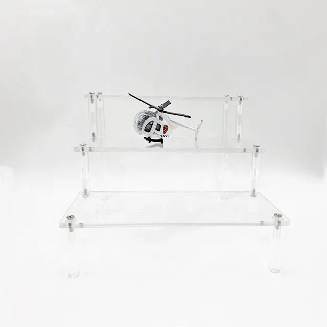 New product Toy Car Display Case With Removable Shelves For Model Car Storage Acrylic Wall Model Car Display Case